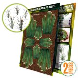 グリーンスタッフワールド[GSWD-12839]Colored Paper Plants - Reeds