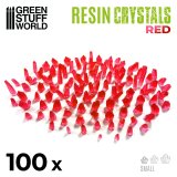 グリーンスタッフワールド[GSWD-1281]クリアーレジン製クリスタル レッド スモールサイズ