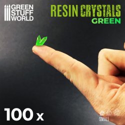 画像3: グリーンスタッフワールド[GSWD-1283]クリアーレジン製クリスタル グリーン スモールサイズ