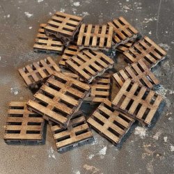 画像1: グリーンスタッフワールド[GSWD-9202]Miniature Pallets 1:48-1:35