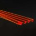 画像2: グリーンスタッフワールド[GSWD-9250]Acrylic Rods - Round 1.6 mm Fluor RED-ORANGE (2)