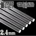 画像2: グリーンスタッフワールド[GSWD-9256]Acrylic Rods - Round 2.4 mm CLEAR (2)