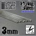 画像2: グリーンスタッフワールド[GSWD-9314]Acrylic Rods - Round 3 mm CLEAR (2)