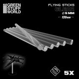 グリーンスタッフワールド[GSWD-9315]Acrylic Rods - Round 5 mm CLEAR