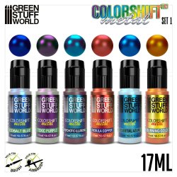 画像2: グリーンスタッフワールド[GSWC-9340]カメレオンカラーセット1 （各17ml６色セット）