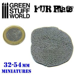 画像2: グリーンスタッフワールド[GSWD-1618]テクスチャープレート ウルフファー(オオカミの毛皮)