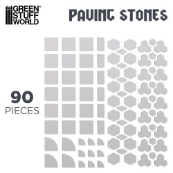 画像3: グリーンスタッフワールド[GSWD-98(1508)]舗石製造セット シリコン型