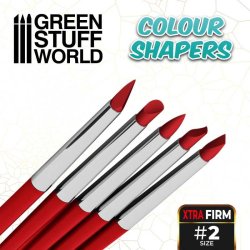 画像3: グリーンスタッフワールド[GSWD-1528]Clay Shapers - Color Shapers SIZE 2 - EXTRA FIRM