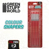 グリーンスタッフワールド[GSWD-1528]Clay Shapers - Color Shapers SIZE 2 - EXTRA FIRM