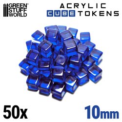 画像1: グリーンスタッフワールド[GSWD-1565]ブルーキューブトークン 10mm