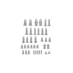 画像3: グリーンスタッフワールド[GSWD-1693]スケール ロケット＆ミサイルセット（1:48?1:35 スケール）