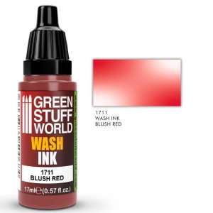 画像1: グリーンスタッフワールド[GSWC-1711]ウォッシュインク　 ブラッシュレッド17ml (1)