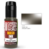 グリーンスタッフワールド[GSWC-1717]ウォッシュインク　エンシェントセピア　17ml