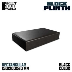 画像1: グリーンスタッフワールド[1811]Rectangular Plinth 15x10 cm (1)