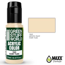 画像1: グリーンスタッフワールド[GSWC-1843]アクリルカラー アイボリータスク