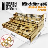 グリーンスタッフワールド[GSWD-9846]組立式塗料ラック フロント