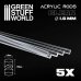 画像1: グリーンスタッフワールド[GSWD-9856]Acrylic Rods - Round 1.6 mm CLEAR (1)