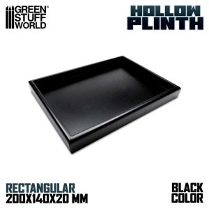画像1: グリーンスタッフワールド[GSWD-2015]Hollow squared display 20x14 cm Black (1)