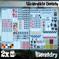 グリーンスタッフワールド[GSWD-2114]ウォータースライドデカール 紋章セット