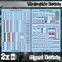 グリーンスタッフワールド[GSWD-2116]ウォータースライドデカール ロボットシグナル