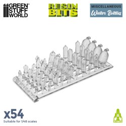 画像1: グリーンスタッフワールド[GSWD-2199]1/48スケール レジン製 ミニチュア 水筒・水ボトル