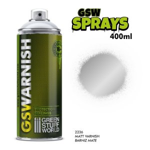 画像1: グリーンスタッフワールド[GSWC-2236]マットバニッシュスプレー 400ml (1)