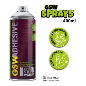 画像1: グリーンスタッフワールド[GSWC-2237]スプレー式万能クリアーボンド 400ml (1)