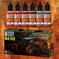 グリーンスタッフワールド[GSWC-10126]リキッドピグメント 錆再現用カラーセット