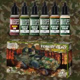 グリーンスタッフワールド[GSWC-10273]アクリル塗料セット フォレストカモセット
