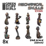 グリーンスタッフワールド[GSWD-2427]ジオラマアクセサリー メカニカルスカル 機械化人間の骸