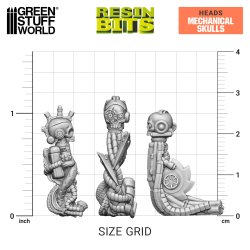 画像3: グリーンスタッフワールド[GSWD-2427]1/48 レジン製 サーボスカルコレクション