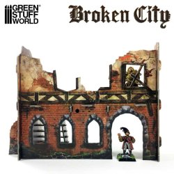 画像4: グリーンスタッフワールド[GSWD-2428]Broken City - Terrain Set