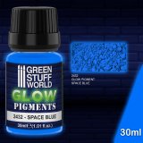 グリーンスタッフワールド[GSWC-2432]蓄光ピグメント スペースブルー