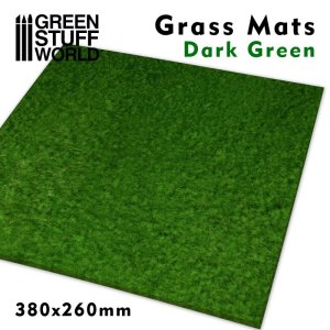 画像1: グリーンスタッフワールド[GSWD-2469]ジオラマ素材 芝マット ダークグリーン (1)
