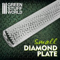 グリーンスタッフワールド[GSW-2510]ローリングピン ダイヤモンドプレート Sサイズ