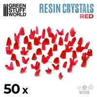 グリーンスタッフワールド[GSWD-2527]クリアーレジン製クリスタル レッド ミディアムサイズ