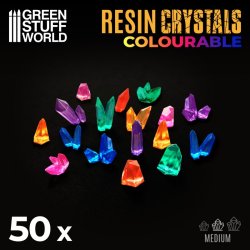 画像3: グリーンスタッフワールド[GSWD-2538]クリアーレジン製クリスタル 透明 ミディアムサイズ