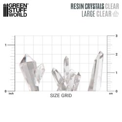 画像3: グリーンスタッフワールド[GSWD-2540]クリアーレジンクリスタル - ラージ