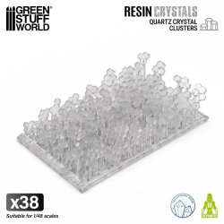 画像1: グリーンスタッフワールド[GSWD-2542］1/48　クォーツヘキサゴンクリスタルセット