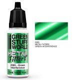 グリーンスタッフワールド[GSWC-2585]アクリル系塗料 メタルフィルター グリーンインターフィアレスカラー