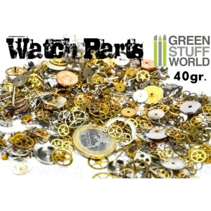 画像1: グリーンスタッフワールド[GSWS-9032] SteamPunk WATCH PARTS 40gr. (1)