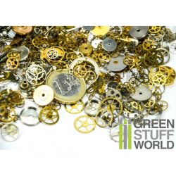 画像2: グリーンスタッフワールド[GSWS-9032] SteamPunk WATCH PARTS 40gr.