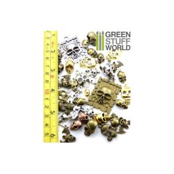 画像2: グリーンスタッフワールド[GSWS-9033]SKULLS Beads 85gr