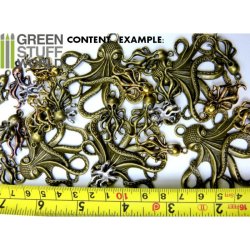 画像2: グリーンスタッフワールド[GSWS-9034] SteamPunk OCTOPUS Beads 85gr