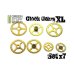画像3: グリーンスタッフワールド[GSWS-9151] Real Vintage CLOCK WHEELS - antique brass (3)
