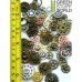 画像2: グリーンスタッフワールド[GSWS-9201] Embossed SteamPunk GEARS and COGS Beads 85gr (2)