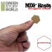 画像2: グリーンスタッフワールド[GSWD-9354]MDFベース 六角形型セット(直径25mm)　20枚入 (2)