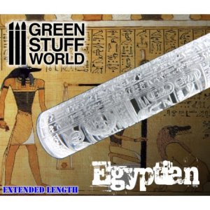 画像1: グリーンスタッフワールド[GSW-54(1375)]ローリングピン(古代エジプト) (1)