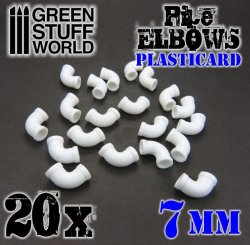画像2: グリーンスタッフワールド[GSWD-62(9320)]配管継ぎ手(90度)7mm(20個入)