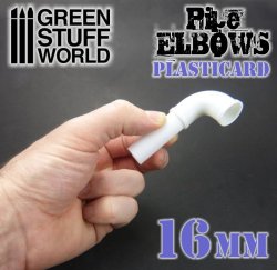画像3: グリーンスタッフワールド[GSWD-64(9322)]配管継ぎ手(90度)16mm(10個入)